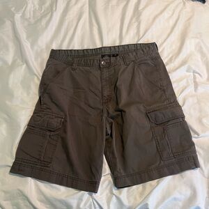 RedHead Gray Cargo Shorts with Elastic Waistband